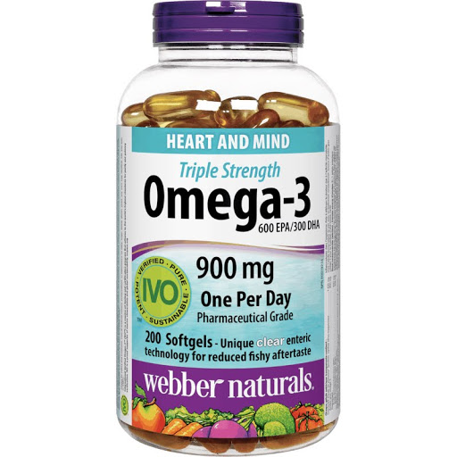 維柏健 – 三倍強效 Omega-3 (900 毫克 EPA / DHA) 200粒超值加量裝